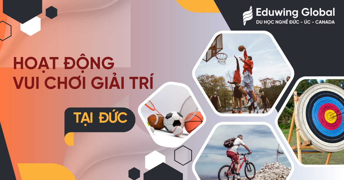 Các hoạt động thể thao giải trí dành cho sinh viên tại Đức