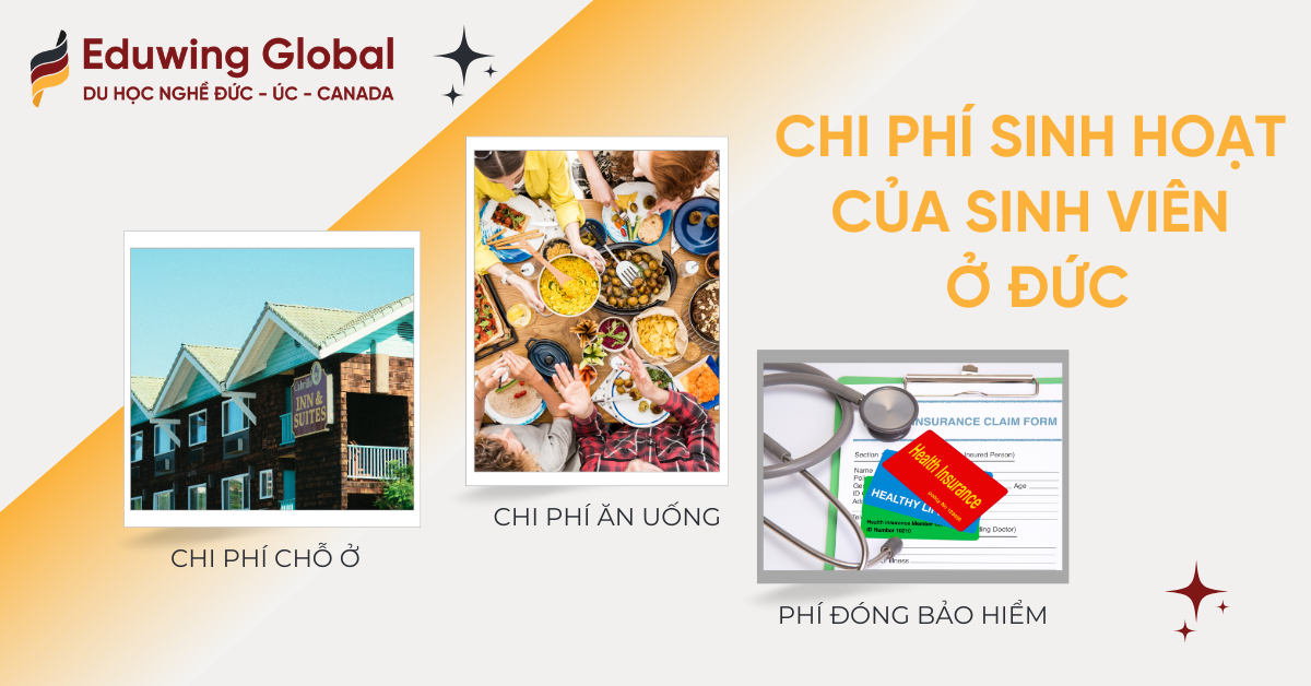 Các khoản phí sinh hoạt của sinh viên tại Đức