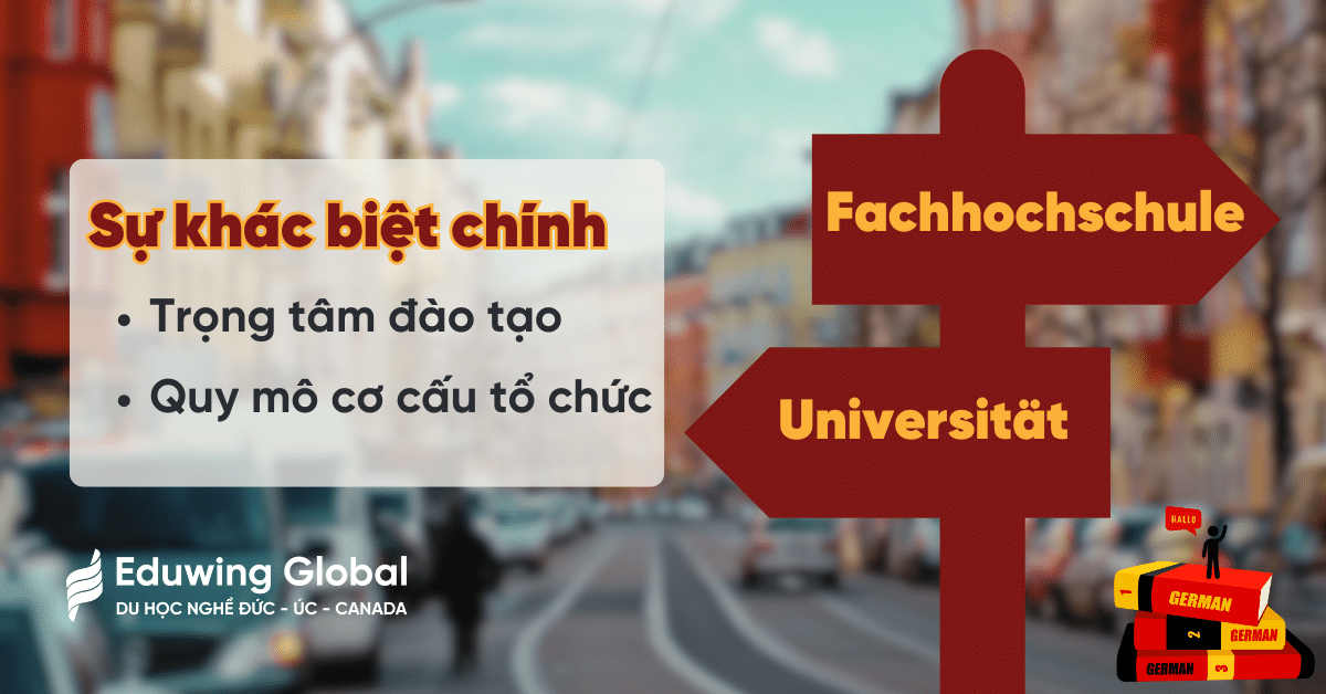 Sự khác biệt giữa Fachhochschule và Universität