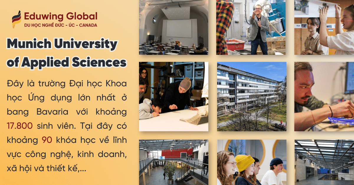 Trường Đại học Khoa học Ứng dụng Munich thuộc bang Bavaria, Đức