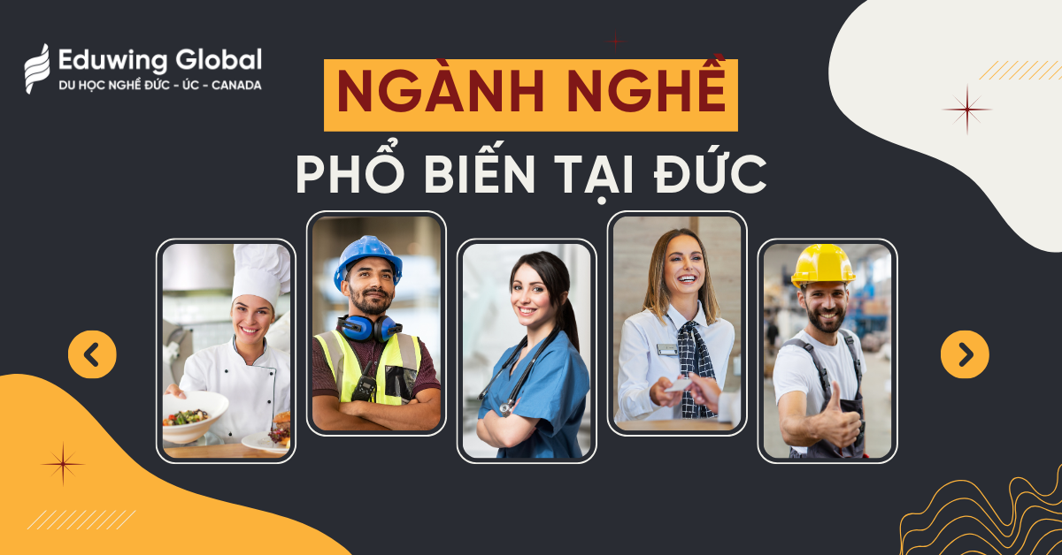 Du học nghề Đức có những ngành nghề nào