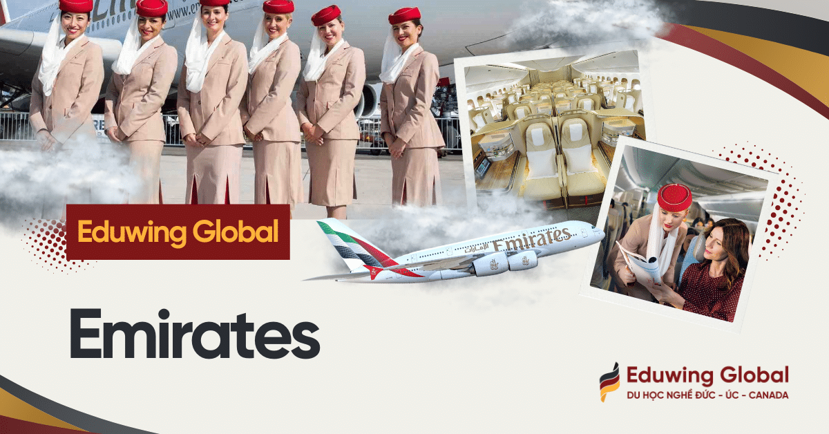 Lựa chọn hãng hàng không Emirates khi du học Đức