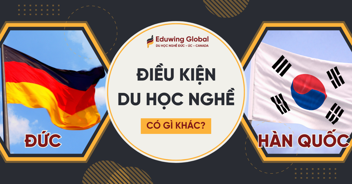 Sự khác biệt về điều kiện du học nghề giữa Đức và Hàn Quốc