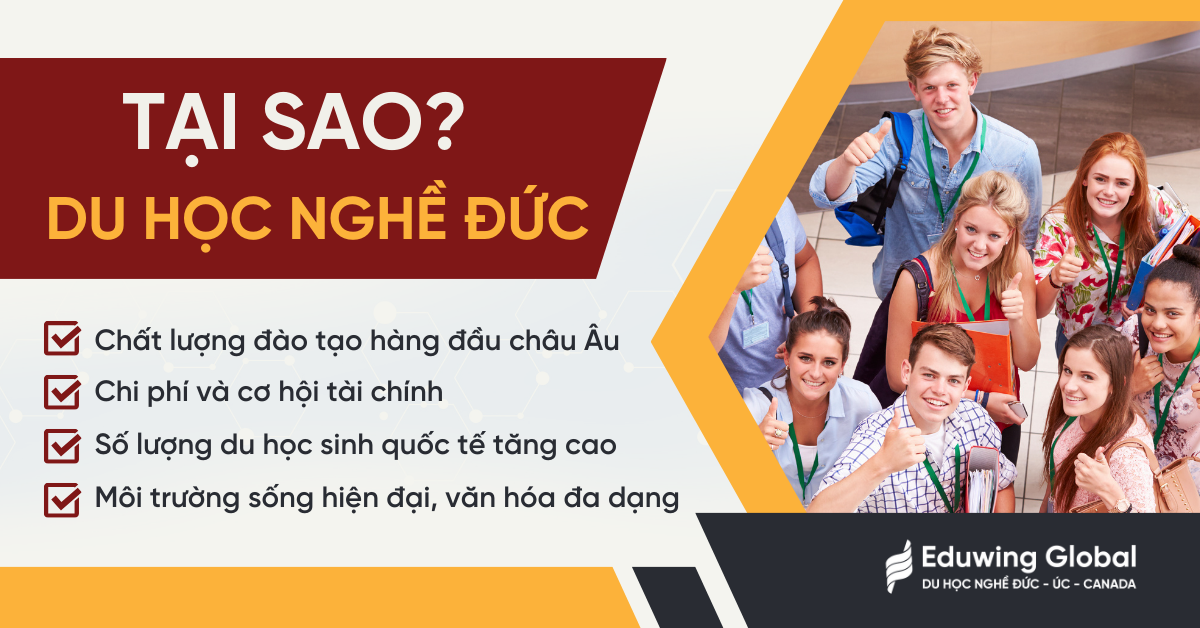 Lý do nhiều người lựa chọn du học nghề Đức