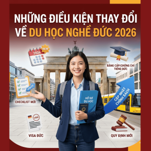 Những thay đổi mới nhất về chính sách và visa du học nghề Đức 2026.