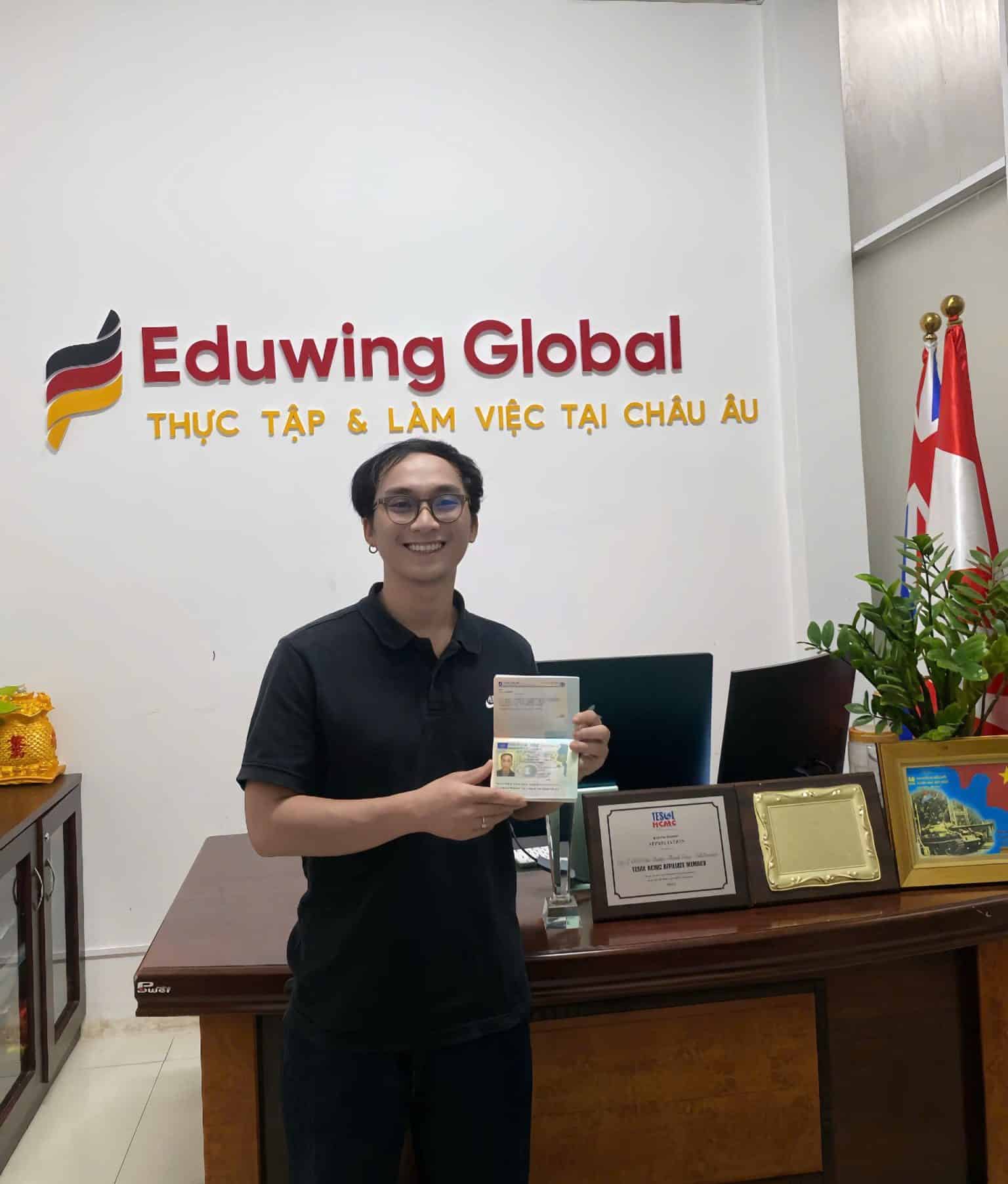 Học viên Eduwing Global nhận visa làm việc tại Đức