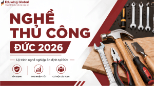 Bảng so sánh chi tiết giữa chương trình Du học nghề Đức (Ausbildung) và Xuất khẩu lao động Đức diện tay nghề cao (§18b) về độ tuổi, học vấn, bằng cấp và mục tiêu nghề nghiệp.